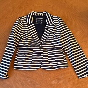 GAP Striped Navy and White Kids Blazer